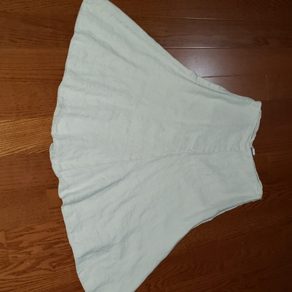 Khaki tulip skirt
